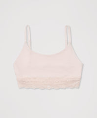 Organic Lace Modern Scoop Bralette