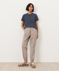 Organic Stretch Poplin Jogger
