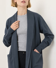 Organic Airplane Wrap Cardigan