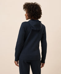 Organic Brushed Fleece Zip Hoodie