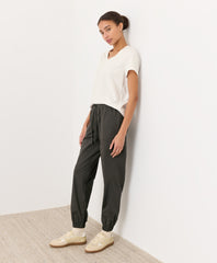 Organic Stretch Poplin Jogger