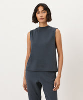 Organic Airplane Mock Neck Shell