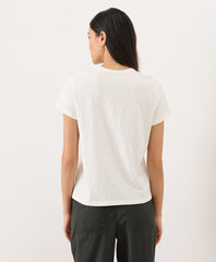Organic Soft-Slub Essential Crewneck Tee