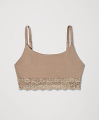 Organic Lace Modern Scoop Bralette