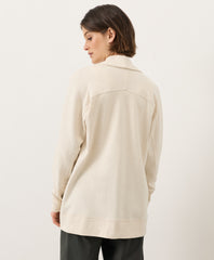 Organic Airplane Wrap Cardigan