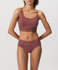 Organic Lace Modern Scoop Bralette