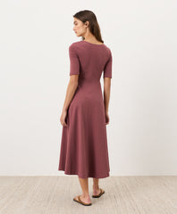 Organic Fit & Flare Signature Scoop Dress