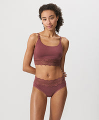 Organic Lace Waist Brief 3-Pack