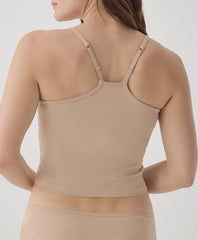Organic Everyday Shelf Bra Cropped Camisole