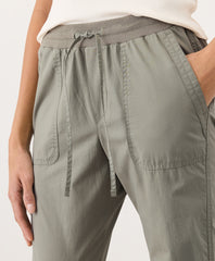 Organic Stretch Poplin Jogger
