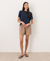 Organic Featherweight Slub Relaxed Crewneck Tee