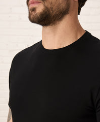 Organic Luxe Essential Slim Fit Crewneck Tee