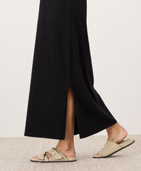 Organic Soft-Slub Essential Easy Tee Maxi Dress