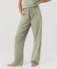 Organic Luxe Essential Wide Leg Pant