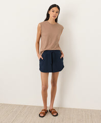 Organic Featherweight Slub Relaxed Muscle Tee