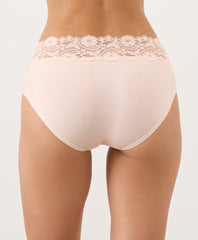 Organic Lace Waist Brief