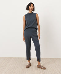 Organic Airplane Mock Neck Shell