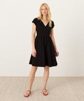 Organic Fit & Flare Crossover Dress