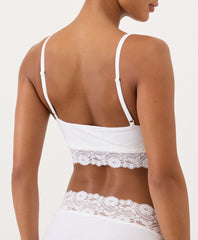 Organic Lace Modern Scoop Bralette