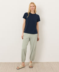 Organic Luxe Essential Crewneck Tee