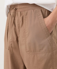Organic Stretch Poplin Jogger