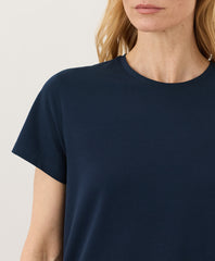 Organic Luxe Essential Crewneck Tee