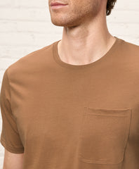 Organic Softspun Essential Pocket Crew Tee