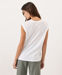 Organic Featherweight Slub Relaxed Muscle Tee