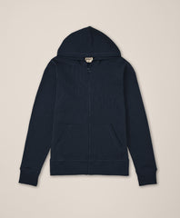 Organic Brushed Fleece Zip Hoodie