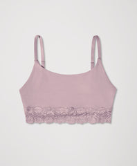 Organic Lace Modern Scoop Bralette
