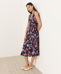 Organic Fit & Flare Easy V-Neck Dress