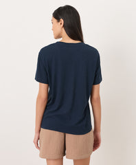 Organic Featherweight Slub Relaxed Crewneck Tee