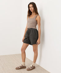 Organic Stretch Poplin Short