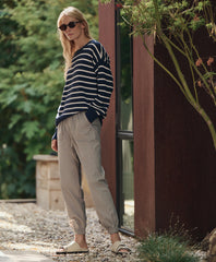 Organic Stretch Poplin Jogger