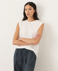 Organic Featherweight Slub Relaxed Muscle Tee