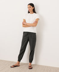 Organic Soft-Slub Essential Crewneck Tee