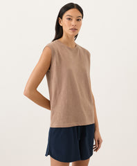 Organic Featherweight Slub Relaxed Muscle Tee
