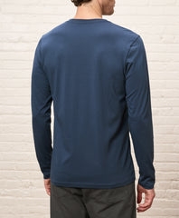 Organic Softspun Long Sleeve Henley