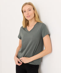 Organic Softspun Essential V-Neck Tee