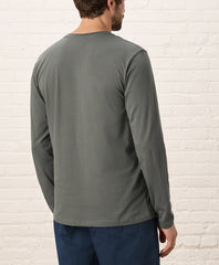 Organic Softspun Long Sleeve Henley
