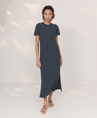 Organic Soft-Slub Essential Easy Tee Maxi Dress