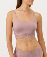 Organic Lace Modern Scoop Bralette