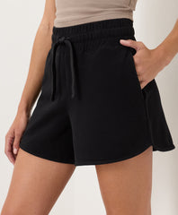 Organic Cloudknit Curved Hem Short