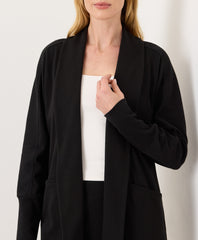 Organic Airplane Wrap Cardigan