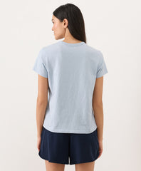 Organic Soft-Slub Essential Crewneck Tee