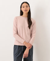 Organic Soft-Slub Essential Crewneck Long Sleeve Tee