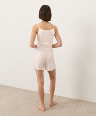 Organic Pointelle Sunset Set