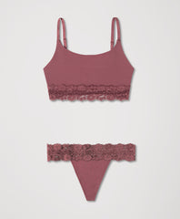 Organic Lace Chic Set