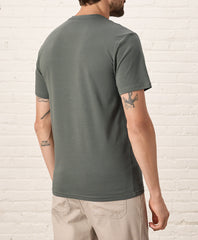 Organic Luxe Essential Slim Fit V-Neck Tee