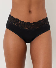 Organic Lace Waist Brief 3-Pack